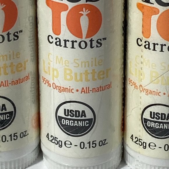 Yes To Carrots C Me Smile Melon Lip Balm Butter Set of 3 DISCONTINUED - Picture 4 of 16
